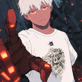 Cool Abstracte witte inkt T-shirt