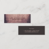 Cool Abstrait Grunge Artist Carte de visite (Devant / Derrière)