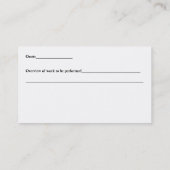 Cool Accueil Améliorations Devis Cartes de visite (Dos)