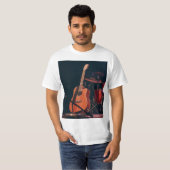 Cool Acoustic Guitar T-shirt (Voorkant volledig)