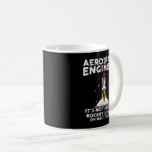 Cool Aerospace Engineer for Men Women Rocket Scien Koffiemok (Voorkant rechts)