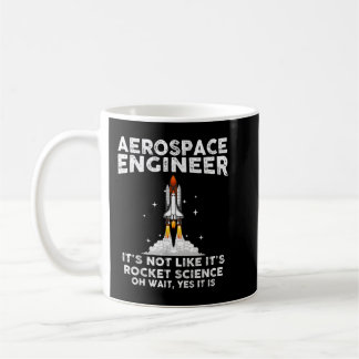 Cool Aerospace Engineer for Men Women Rocket Scien Koffiemok