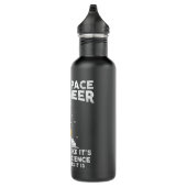 Cool Aerospace Engineer for Men Women Rocket Scien Waterfles (Rechts)