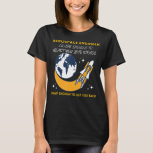 Cool Aerospace Engineer Funny Engineering Aeronaut T-shirt