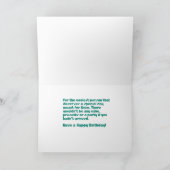 Cool African Boy Birthday Kaart (Binnen)