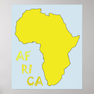 Cool Afrika Poster