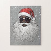 Cool Afrikaans Amerikaans Zwart Santa