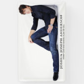 Cool Afstuderen Foto Spandoek (Verticaal)