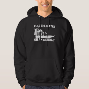 Cool Airboat For Men Women Airport Watercraft B Hoodie