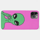 Cool Alien , Grappige Ufo , Roken Alien Case-Mate iPhone Case (Achterkant (horizontaal))