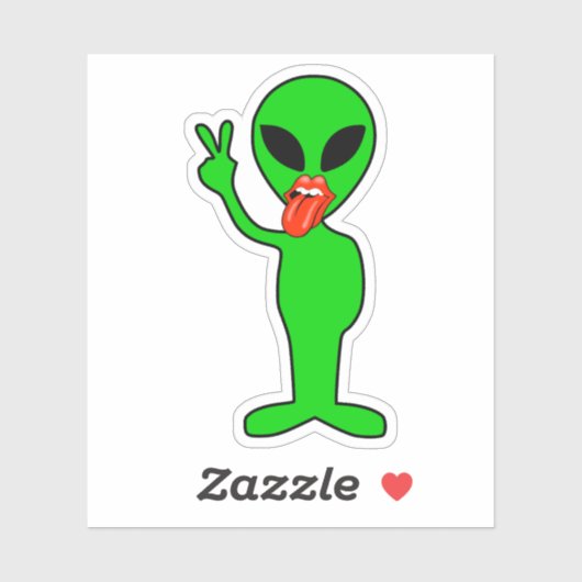 Cool alien sticker (Vel)