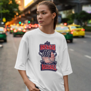 Cool American Baseball T-shirt
