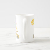 Cool and Cute Cartoon Camel Bone China Mok (Achterkant)