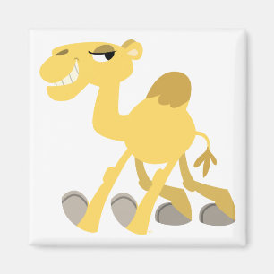 Cool and Cute Cartoon Camel Magnet Magneet