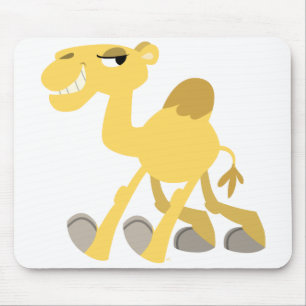 Cool and Cute Cartoon Camel Mousepad Muismat