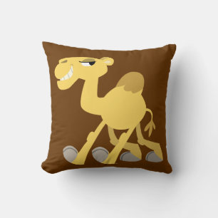 Cool and Cute Cartoon Camel Pillow Kussen