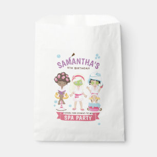 Cool and Girly Spa Party Bedankzakje
