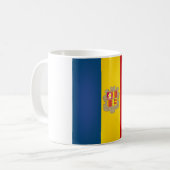 Cool Andorre Drapeau Café Mug (Devant gauche)