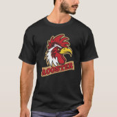 Cool Angry Rooster T-Shirt (Voorkant)