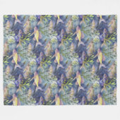 Cool Animal Pattern - GEKKO 1 Fleece Deken (Voorkant (Horizontaal))