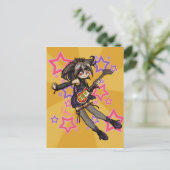 Cool Anime Manga Eyes Graphics Kinderen Briefkaart (Staand voorkant)