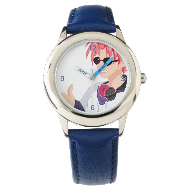 Cool Anime voor jongens Horloge (Voorkant)