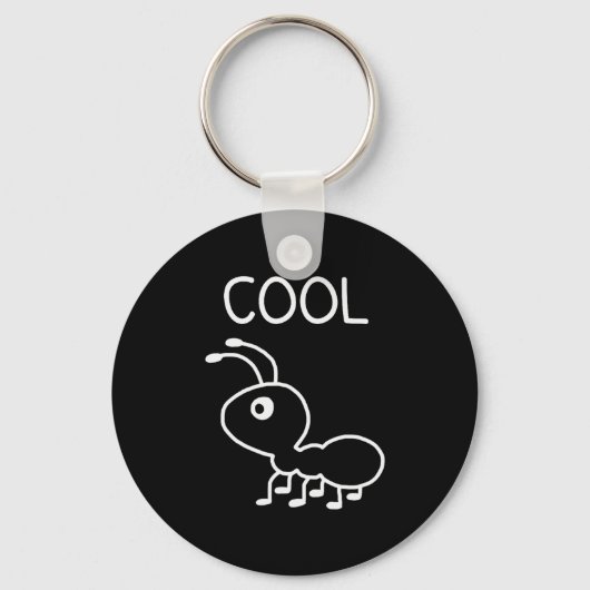Cool Ant, Puns, Funny, Jokes, Sarcastic Sleutelhanger (Voorkant)
