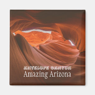 Cool Antelope Canyon Arizona   Woestijndal Magneet