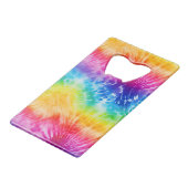 Cool Aqua Rouge Bleu Jaune Orange Tie Dye (Dos Angle)