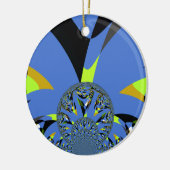 Cool Arches met Fractal Spheres Art Design Keramisch Ornament (Links)