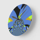 Cool Arches met Fractal Spheres Art Design Ronde Klok (Hoek)