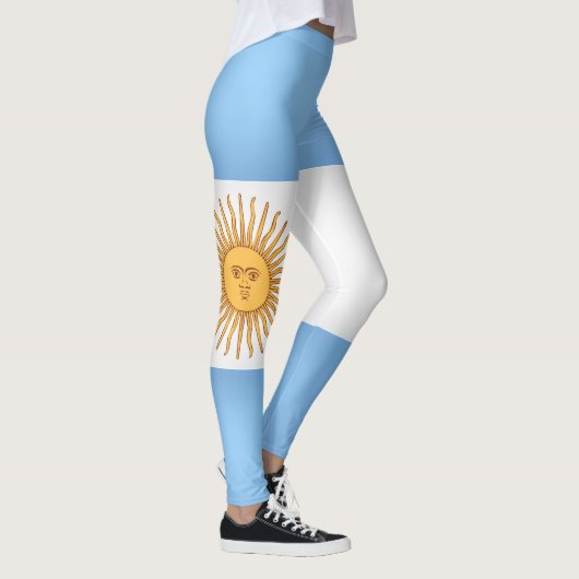 Cool Argentina Flag Mode Leggings (Rechts)