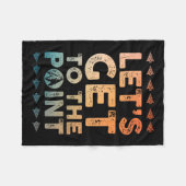 Cool Arrowhad jaagontwerp voor mannen Arrowh Fleece Deken (Voorkant (Horizontaal))