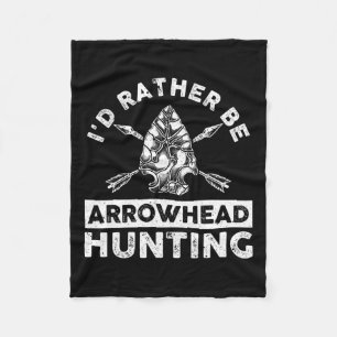 Cool Arrowhad-ontwerp voor mannen Arrowiad Hunt Fleece Deken