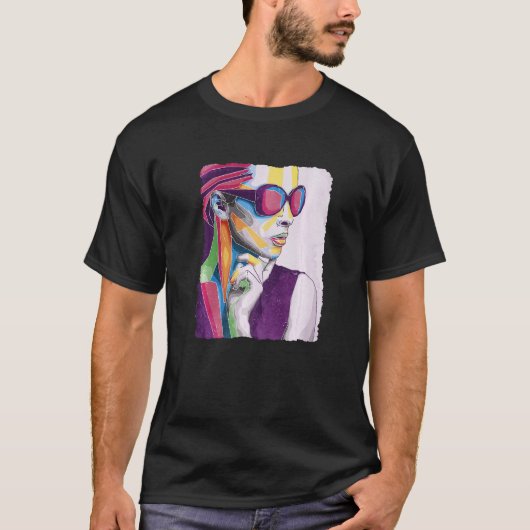 Cool Art Woman Premium T-shirt (Voorkant)