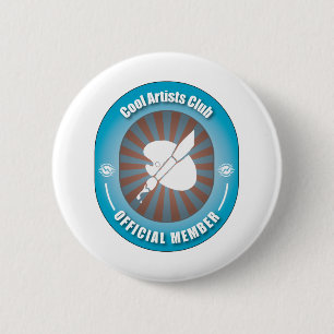 Cool Artists Club Ronde Button 5,7 Cm