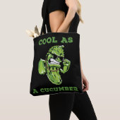 Cool as a Cucumber Gangster Pickle Vegetables Draagtas (Dichtbij)
