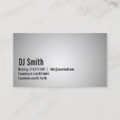 Cool Audio Speakers DJ Visitekaartje (Achterkant)