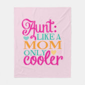 Cool Aunt Fleece Deken (Voorkant)