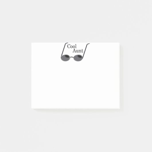 Cool Aunt Post-it® Notes (Voorkant)