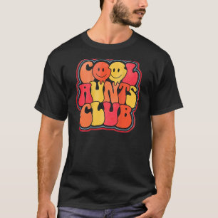 Cool Aunts Club Best tante Ever Happy Face Retro 1 T-shirt