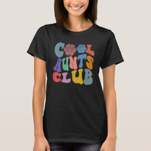 Cool Aunts Club Best tante Ever Happy Face Retro T-shirt
