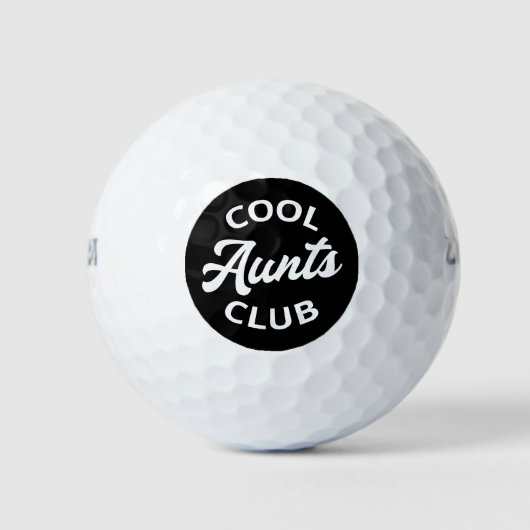 Cool Aunts Club I Golfballen (Voorkant)