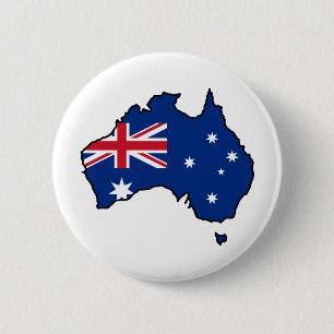 Cool Australia Ronde Button 5,7 Cm