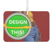 COOL! Auto luchtverfrisser - nieuwe auto geur (Achterkant)