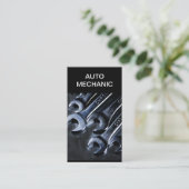 Cool Auto Mécanique Simple Cartes de visite (Debout devant)