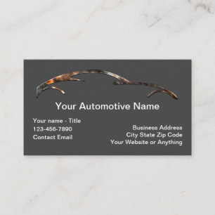 Cool Automotive Business Theme Calling Cards Visitekaartje