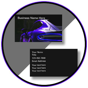 Cool Automotive Carte de visite unique