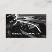 Cool Automotive Cartes de visite Design (Devant)