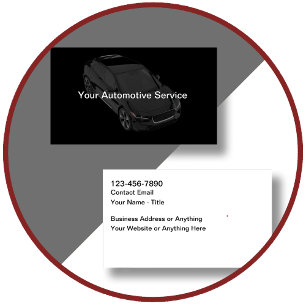 Cool Automotive Cartes de visite Design Nouveau